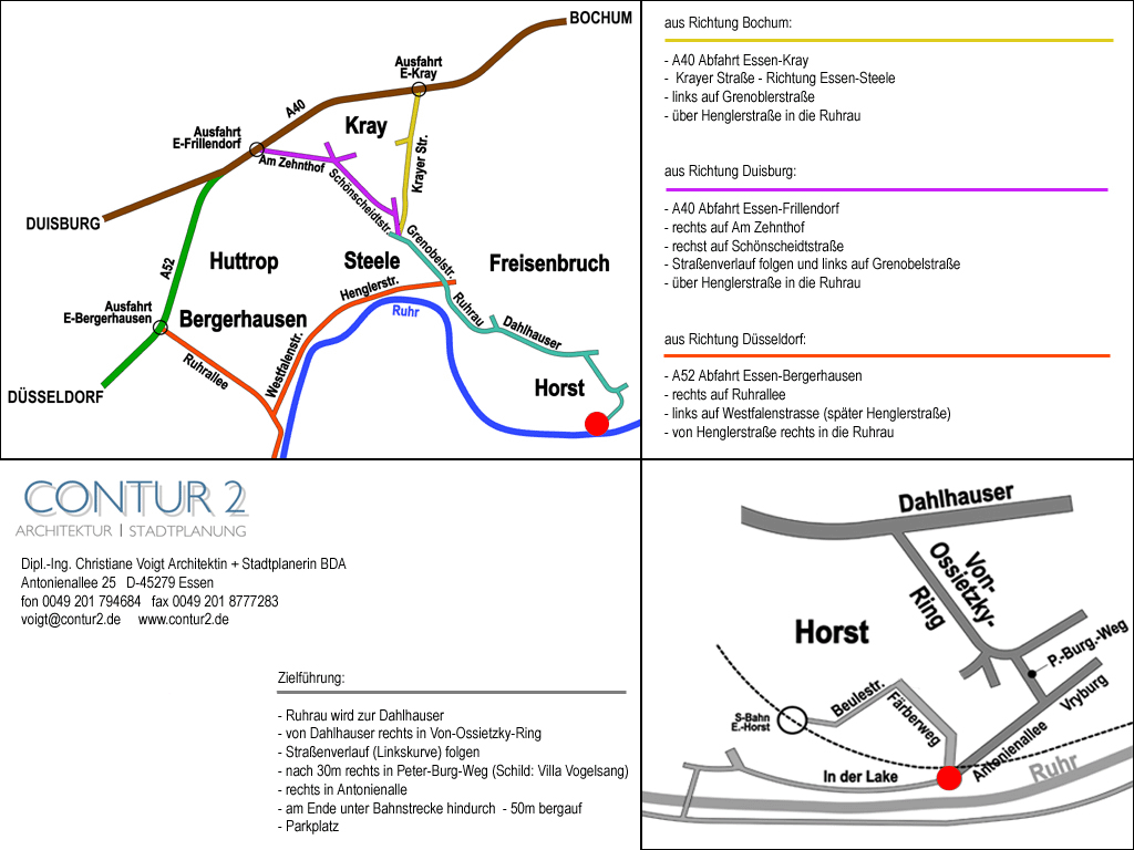 Wegbeschreibung